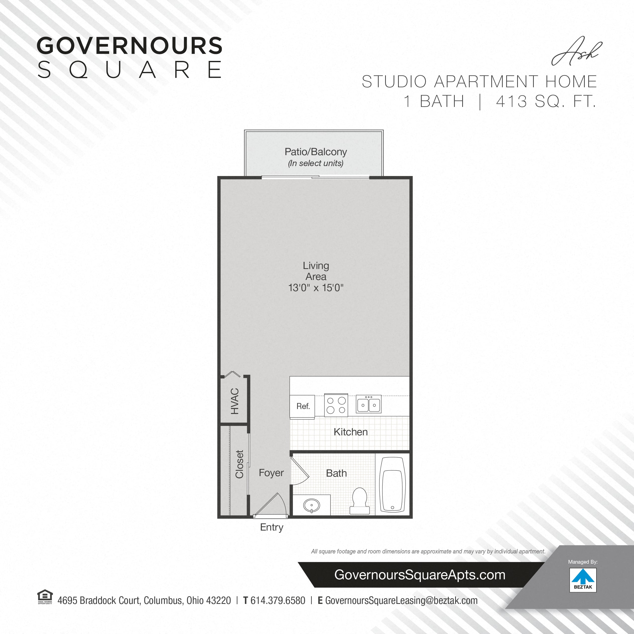Ash floor plan